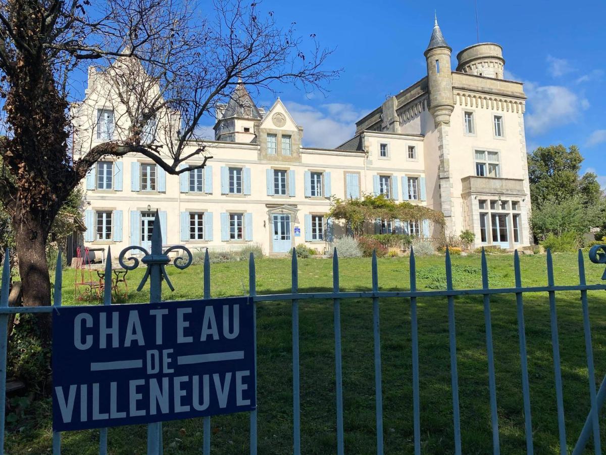 Chateau De Villeneuve - Montolieu Kültér fotó