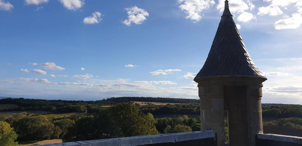 Chateau De Villeneuve - Montolieu Kültér fotó